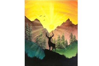 Virtual Paint Nite: In The Clearing (Ages 6+)